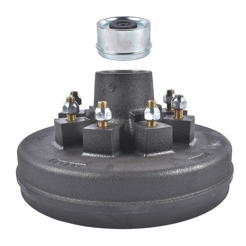 Trailer Brake Hub Drum Kit w/ Bearing 008-219-04 for 7000 lbs Axles 12" x 2" New