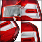 Red Right Passenger Tail Light Fit For Ford Maverick Lariat 2022 2023 Brake Lamp