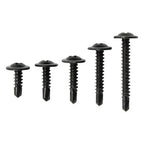 380Pcs Self Tapping Phillips Screws Kits #8 #10 Stainless Steel 410 With Box
