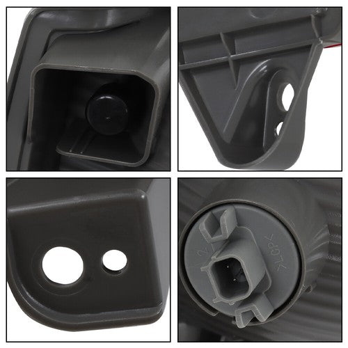 Red/White Lens For Honda Pilot 2016-2018 Halogen Passenger/RH Side Back Up Light