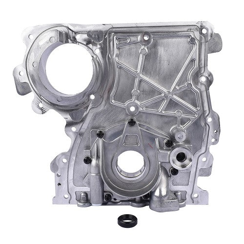 Engine Timing Chain Cover w/ Oil Pump for Chevy Colorado GMC Canyon Buick Isuzu