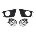 Clear Bumper Driving Fog Lights Switch Bulbs Kit for 2012-2015 for Toyota Tacoma