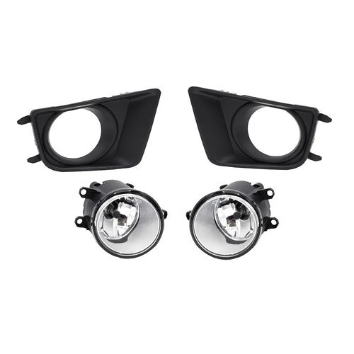 Clear Bumper Driving Fog Lights Switch Bulbs Kit for 2012-2015 for Toyota Tacoma