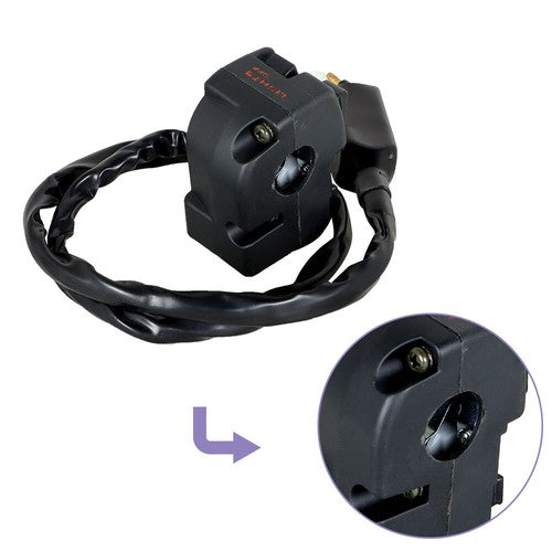 Handlebar Switch Start Stop Kill Headlight 85-87 For Honda ATC250ES Big Red 250