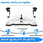 Fold Down Windshield for 14-18 Polaris RZR 900 XP 1000 S 900 Scratch Resistant