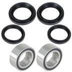 Both Front Wheel Bearing Seal Kits For Honda TRX300FW Fourtrax 4x4 1990 US
