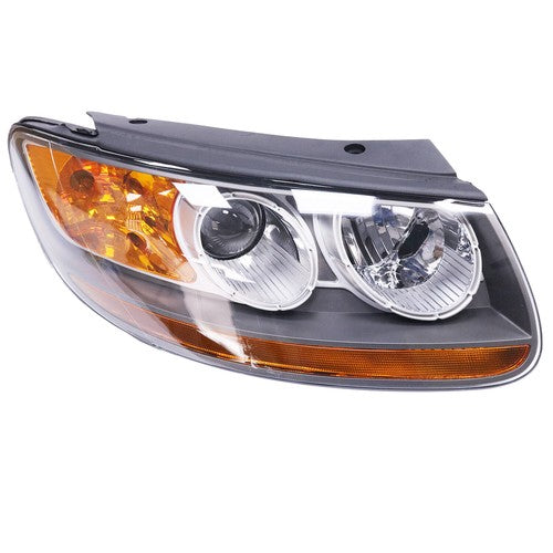 Headlight Set for 07-09 Hyundai Santa Fe with 2-Plug-In Connector Left and Right