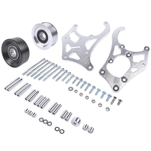 A/C Air Conditioning Compressor Bracket Kit Fits for LS Truck/SUV LS3/L99 Camaro