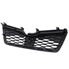 Front Upper Grille Assembly for Subaru Forester 2019 2020 2021 w/Chrome Tirm