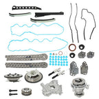 Fit For Ford F-250 2005-2010 5.4L Timing Chain Kit Oil+Water Pump VVT Valves
