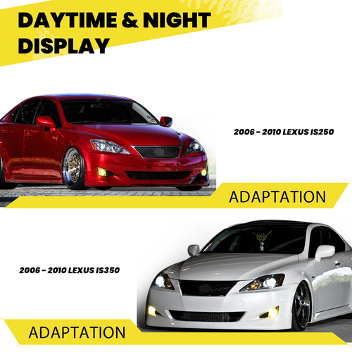 Bumper Fog Lights Lamps LH RH for 2006-2010 for Lexus IS250 IS350 Fit