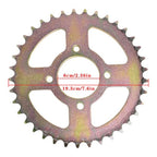 New For ATV Quad Buggy Go Kart 44" Rear Live Axle Kit Wheel Hub Sprocket Brakes