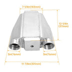 Aluminum Water Intercooler A/W IC 2.5" in 3" out Liquid Core For Jet Ski Sea Doo