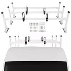 Ladder Roof Rack Aluminum for Dodge Freightliner Sprinter 2500 3500 02-06 3 Bars