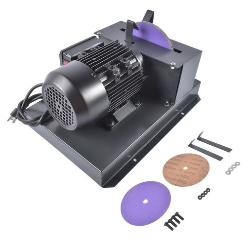 Lawn Mower Blade Sharpener 2/3HP 500W AC120V 60Hz with Sandpaper & 40�� Bracket
