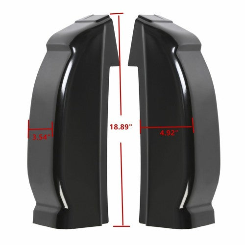 For UTV T-Boss 550 750 560 760 Durable Black Clear PVC Soft Full Door Enclosure