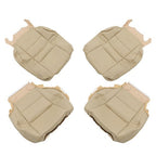 New Driver Passenger Side Leather Seat Cover 4Pcs Tan For Honda Accord 2008-2012