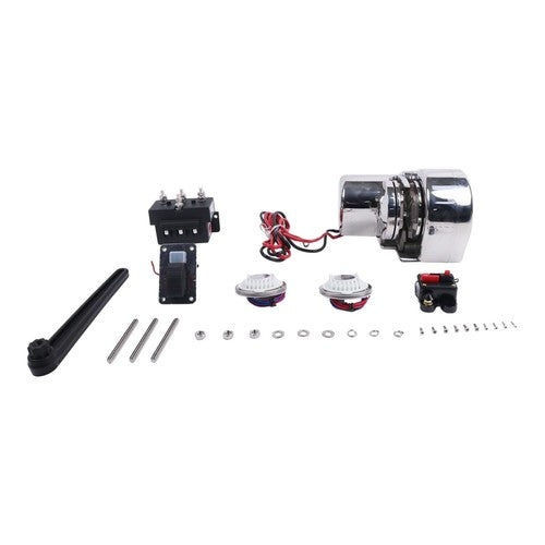 Horizontal Boat Anchor Windlass Kit FO3930 600 Watts 12V DC w/ Circuit Breaker