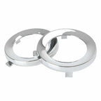Pair Front Chrome Fog Light Trim Lamp Cover for 2009-2013 Subaru Forester