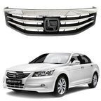 Front Radiator Bumper Grille Front Upper Chrome Grill for Honda Accord 2011-2012