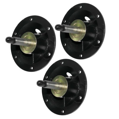 3Pcs Lawn Mower Blade Drive Spindle Assy For Ferris SRS Z2 61" IS2100Z 52" Decks