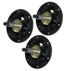 3Pcs Lawn Mower Blade Drive Spindle Assy For Ferris SRS Z2 61" IS2100Z 52" Decks