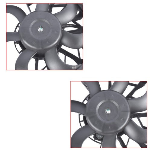 2x Engine Radiator Cooling Fan Assembly Left + Right for Tesla Model S 2012-2020
