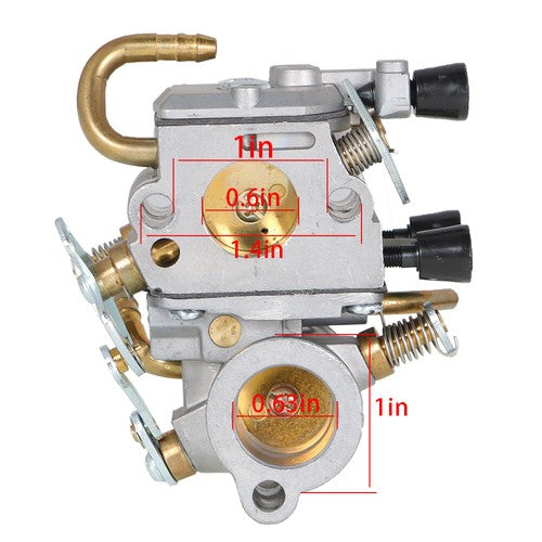 Concrete Cut Off Saw Carburetor Kit For Zama C1Q-S118 TS410 TS420 4238 120 0600