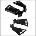 Plastic Gas Tank Side Cover & Grill For Yamaha Banshee 350 1987-2005 2006 Black