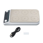 Multi-Position Magnetic 6 Position Magnetic Stirrer 50-1200RPM 6x500ml