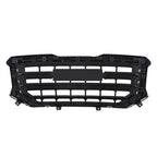 New Gloss Black Plastic Front Bumper Grille For GMC Sierra 1500 2016 2017 2018