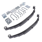 3500lb Single Trailer Axle Suspension Kit Leaf Spring U-bolt & Hanger Kit