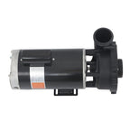 3722021-1D Spa Pump 5.0HP 230V 2" Discharge 2-Speed 56Y-Frame Hot Tubs Black