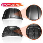 Black Hood Direct Replacement Aluminum for 2019-2022 for Ford Ranger