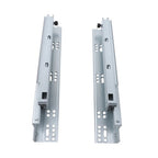 4 Pairs Undermount Drawer Slides 12 inch Undermount Soft Close Drawer Slides