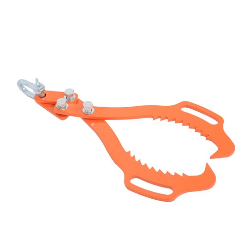For Logging Tongs Log Skidding Tongs 18 Inch 2 Claw Log Lifting Tongs Grapple