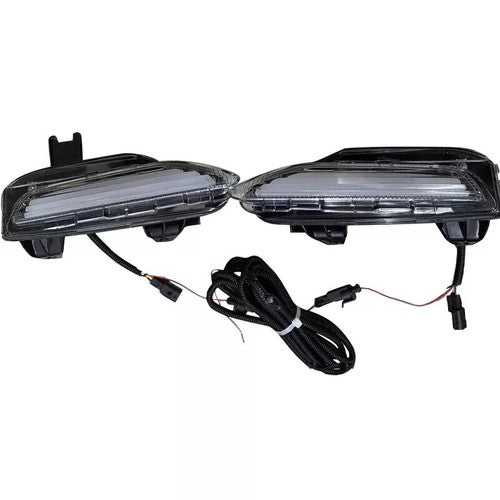 4PCS LED Double Color Fog Lights Turn Signal for 2014-2020 for Infiniti Q50