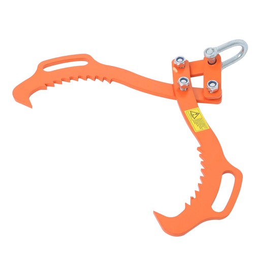 For Logging Tongs Log Skidding Tongs 18 Inch 2 Claw Log Lifting Tongs Grapple