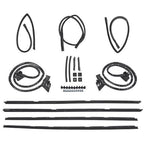 17 Pcs Door Tailgate Weatherstripping Seal Kit For any 1978-1987 Chevy El Camino