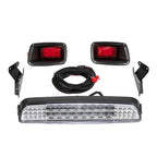 Golf Cart LED Light Bar Kit with LED Taillights For EZGO TXT 1996-2013