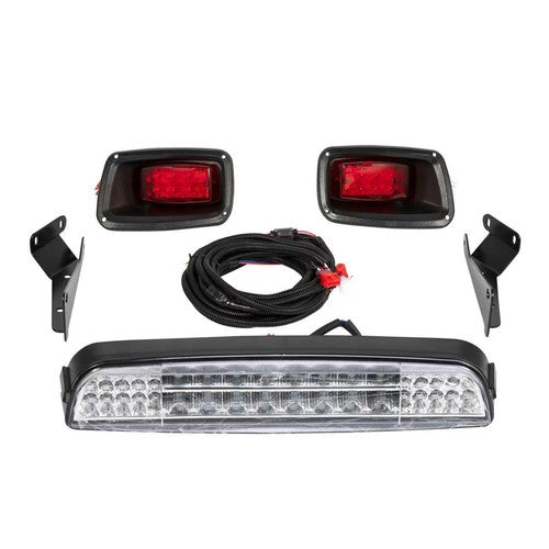 Golf Cart LED Light Bar Kit with LED Taillights For EZGO TXT 1996-2013