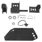 Black Spare Tire Carrier For 2003-2009 HUMMER H2 Rack w/ Drop-down Option Rear