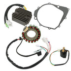 For Yamaha Warrior 350 YFM350X Magneto Stator Regulator Relay Gasket 1996-2001