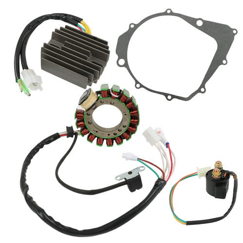For Yamaha Warrior 350 YFM350X Magneto Stator Regulator Relay Gasket 1996-2001
