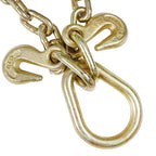 FIT For G70 5/16" V-Chain Bridle w/ 15" Large J Hooks,J-Hook w/ Grab Hooks 3' US