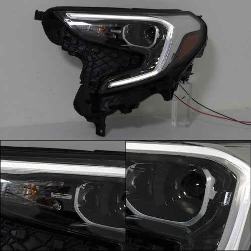 Clear Chrome Xenon HID Projector Headlights Driver Set For GMC Terrain 2018-21