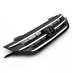 Front Bumper Upper Grille Grill w/Chrome Trim Fit 2012 2013 2014 Honda CRV CR-V