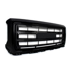 Front Bumper Grille Gloss Black For GMC Sierra 1500 2014 2015 SLT Style 23254463