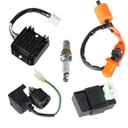 FOR 150cc 200cc 250cc ATV Racing Ignition Coil CDI Regulator Rectifier Relay