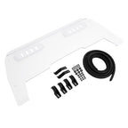 Plastic Panel Window Clear Rear Vented Windshield for Arctic Cat Wildcat 12 19